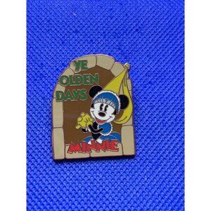 Vintage Princess Minnie Mouse Disney Pin Ye Olden Days Brave Little Tailor